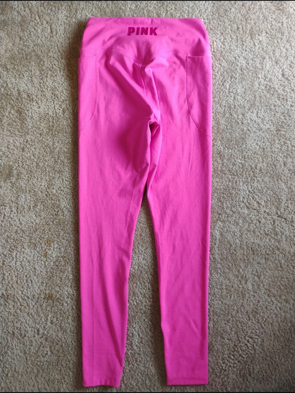 PINK ACTIVE Hot Pink Athletic Leggings